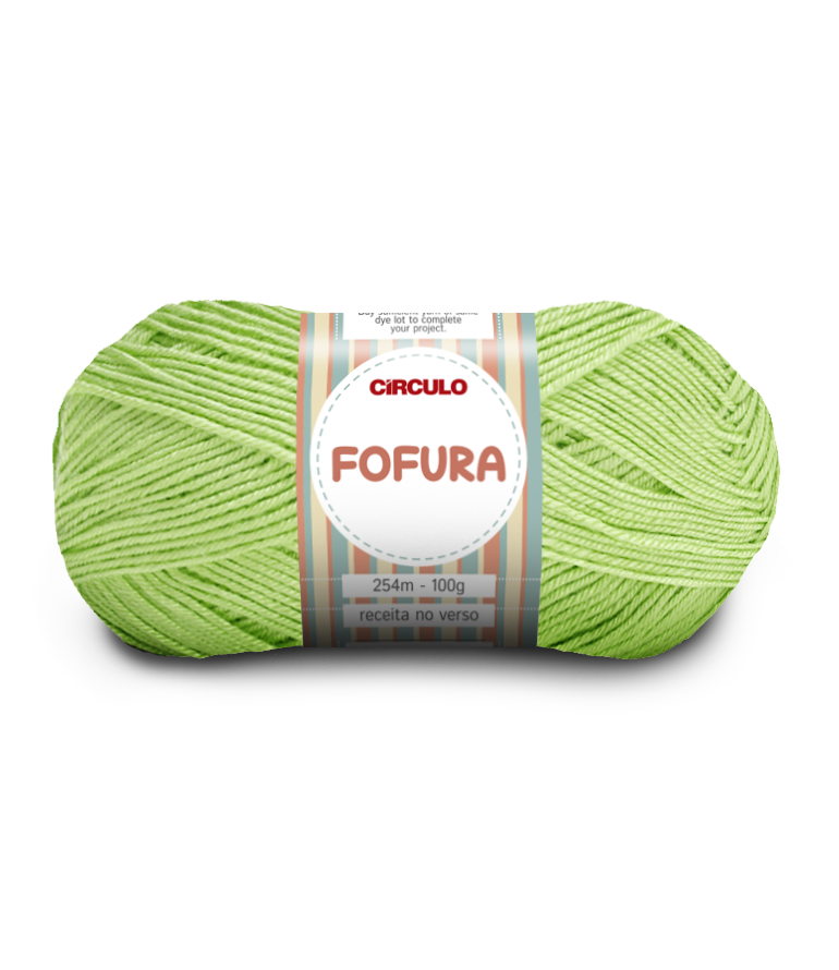 LANA FOFURA CIRCULO 5741 CLOROFILA